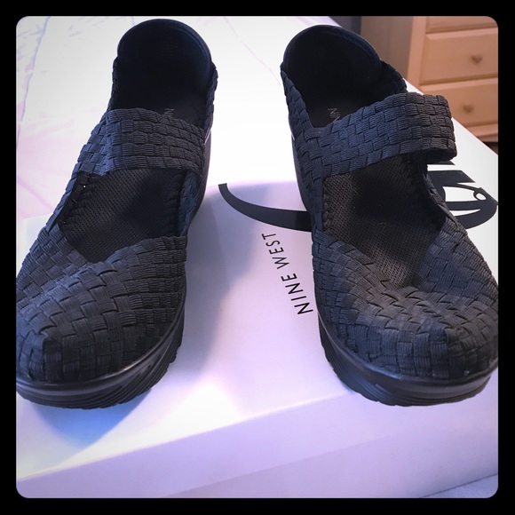 Nine West - Wedge/Mary Jane, black - Picture 1 of 7